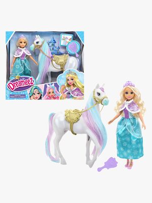 Dreameez Modepuppe Winterprinzessin mit Pferd
