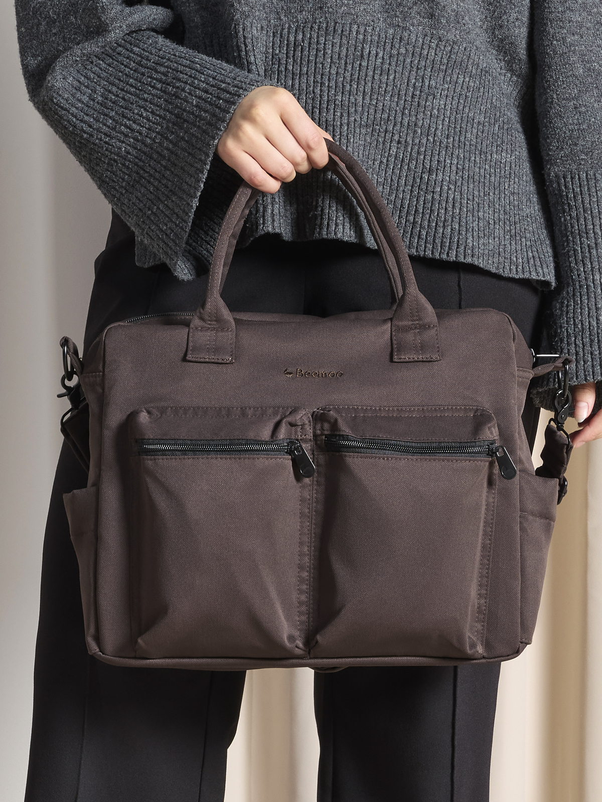 Beemoo Pro Skötväska, Espresso Brown