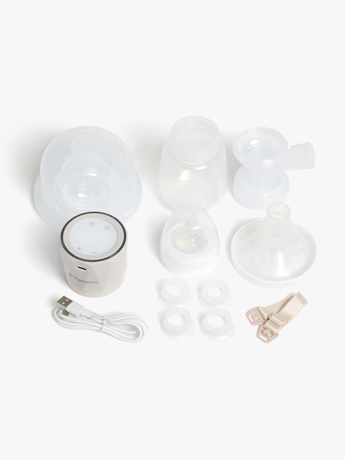 Beemoo CARE 2-i-1 Elektrisk Bröstpump, Beige