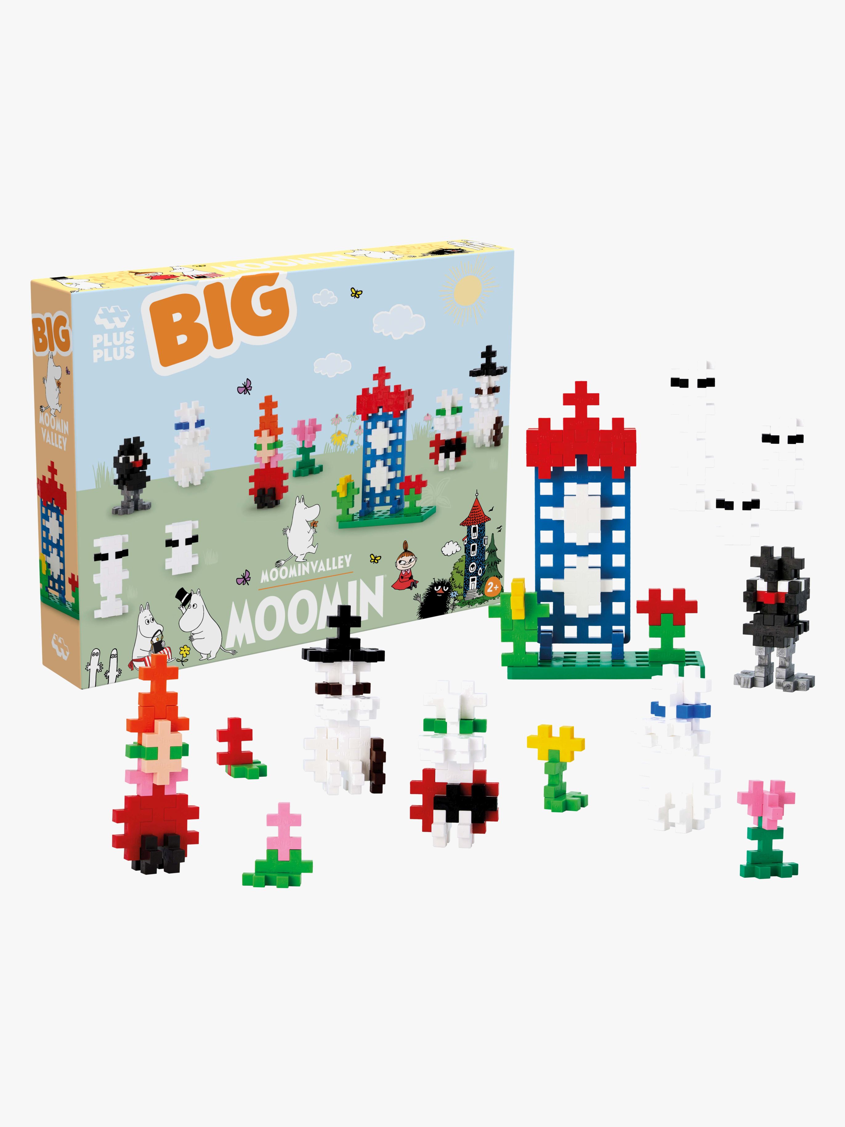 Plus Plus Big Mumindalen Byggset 120 Delar