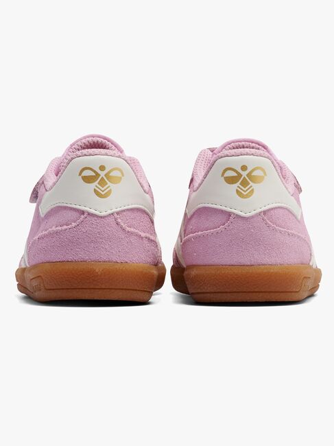 Hummel Victory Suede II Infant Sneakers, Roseate Spoonbill
