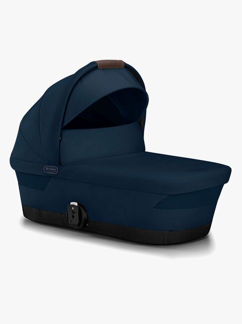 Cybex e-Gazelle S Tvillingvagn, Ocean Blue/Silver