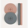COGNIKIDS Sip Sugrör & Lock 2-pack, Slate Grey/Blush