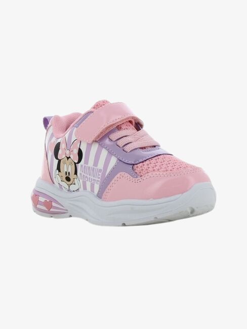 Disney Mimmi Pigg  Blinkande Sneakers, Light Pink/Lilac