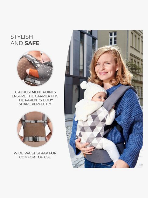 Kinderkraft NINO CONFETTI Bärsele, Grey