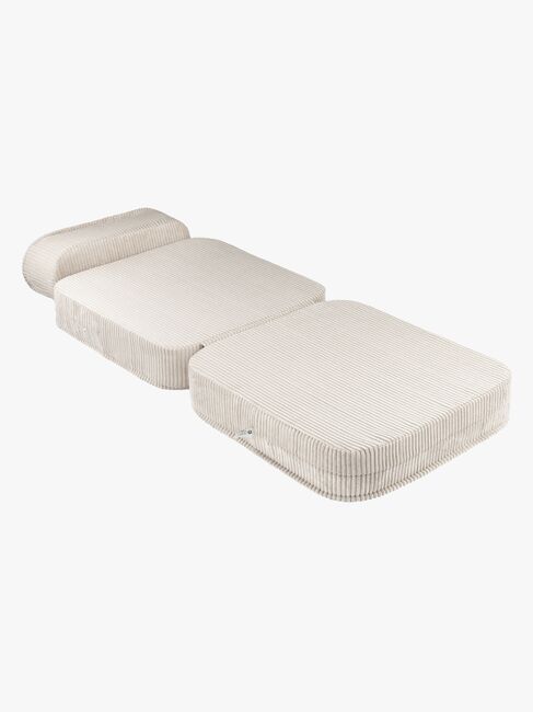 Wigiwama Flip Vikbar Stol 150x60 cm, Marshmallow