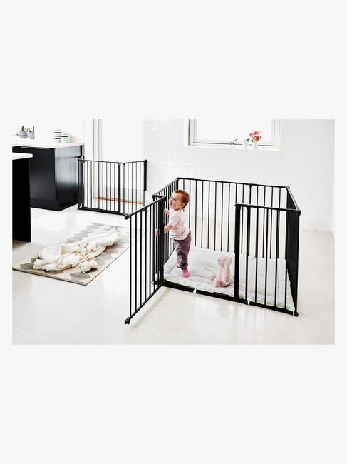 BabyDan Square Lekhage 105x72x71 cm, Svart