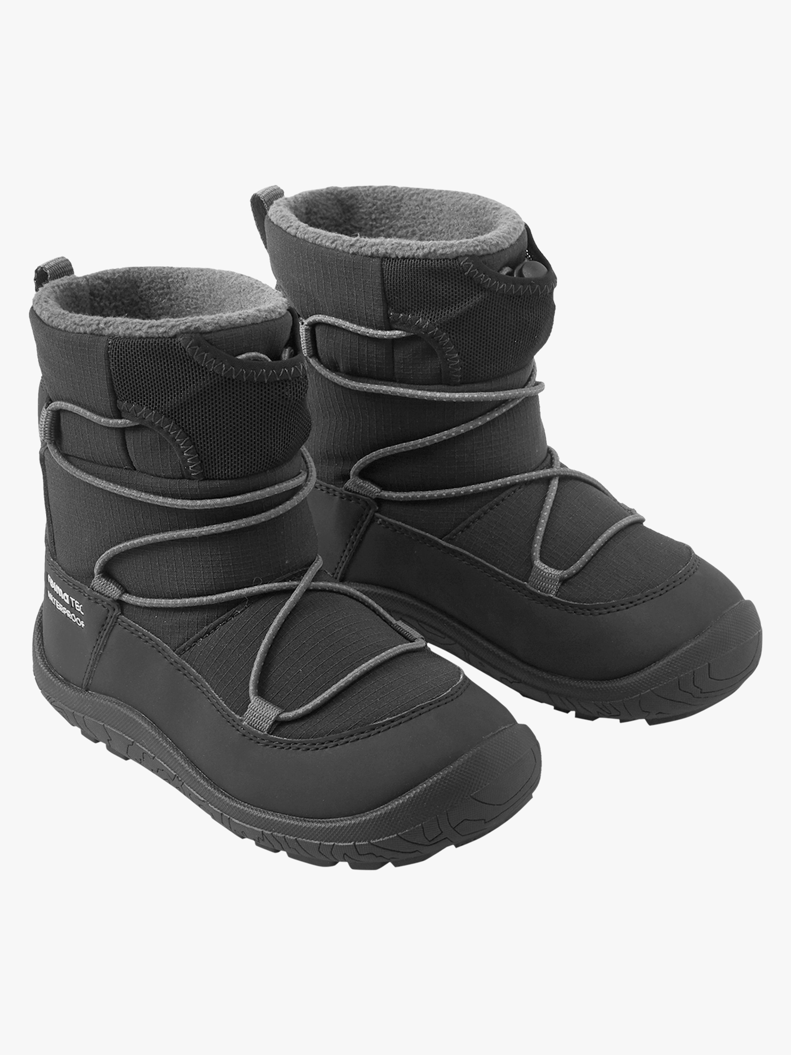 Reimatec Ensilumi Barefoot Vinterkängor, Black, 31