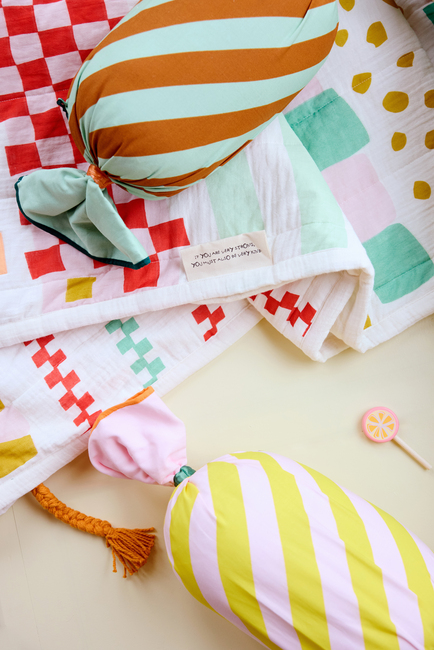 Kid's Concept Pippi Kudde Karamell, Rosa