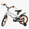 Volare Unicorn Cykel 14 Tum, Vit