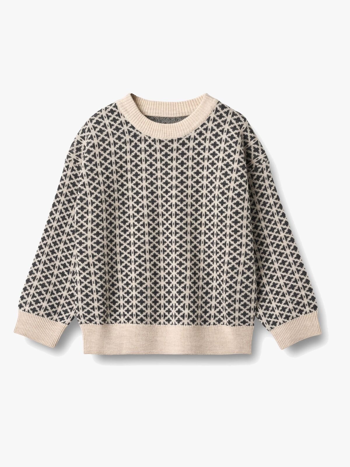 Wheat Elias Tröja, Warm Sand Melange