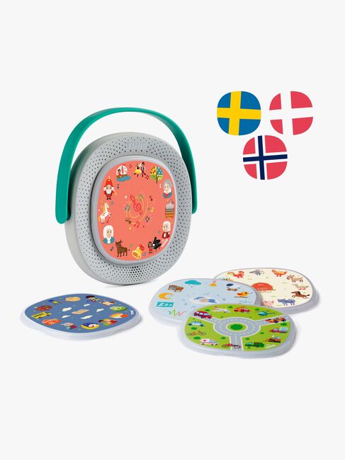 Timio Tillbehör och Skivpaket Tiden, Grönsaker & Alfabetet