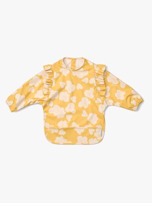 LIEWOOD Merle Volang Cape Haklapp med Tryck, White/Yellow