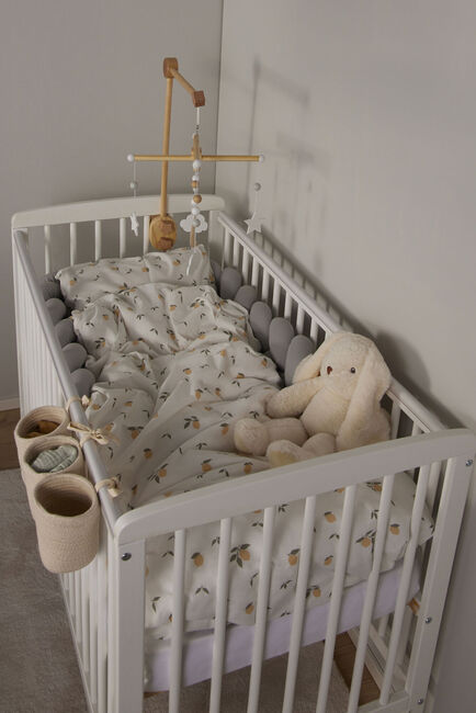 Alice & Fox ALEAH Flätad Spjälskydd 200cm, Light Grey