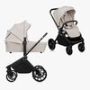 Lionelo MIKA Plus 2-in-1 Duovagn, Beige Sand