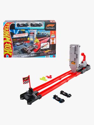 Hot Wheels F1 Autorennbahn Grid Start Alpine & Mercedes-AMG Petronas