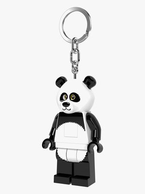 LEGO Minifigures™ Panda Guy Nøkkelring med LED-lys