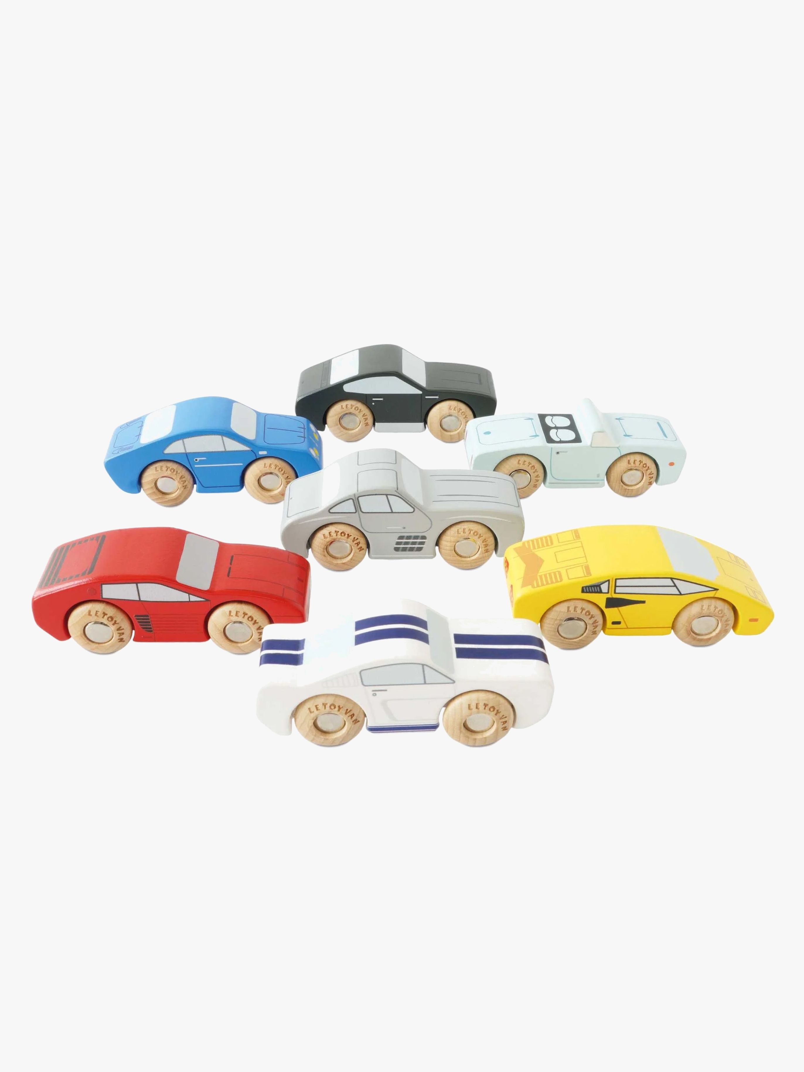 Le Toy Van Classic Sportbilar Set