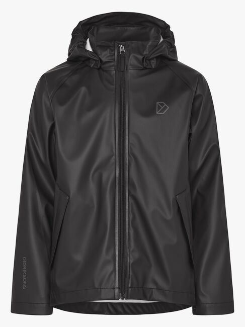 Didriksons Hepta Regnjacka, Black