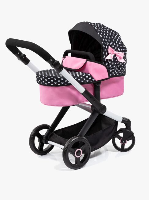 Bayer Design Xeo Dockvagn, Svart/Rosa