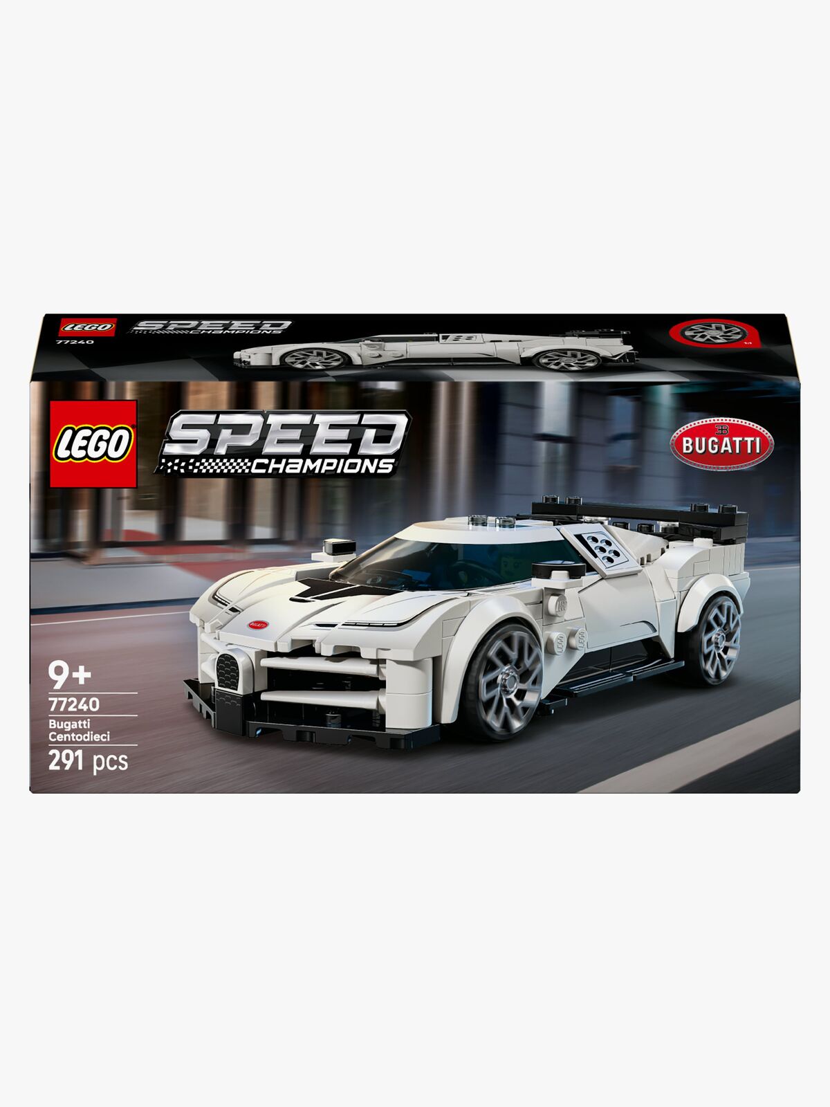 LEGO Speed Champions 77240 Bugatti Centodieci Hyper sportbil