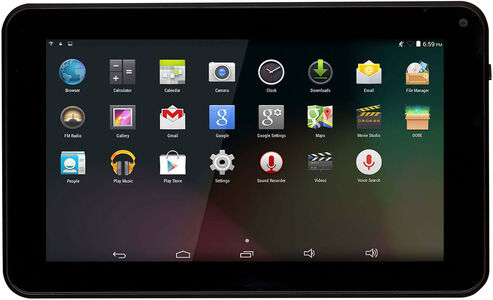 Denver TAQ-70332 Android tablet 7 tum Quad Core, Svart