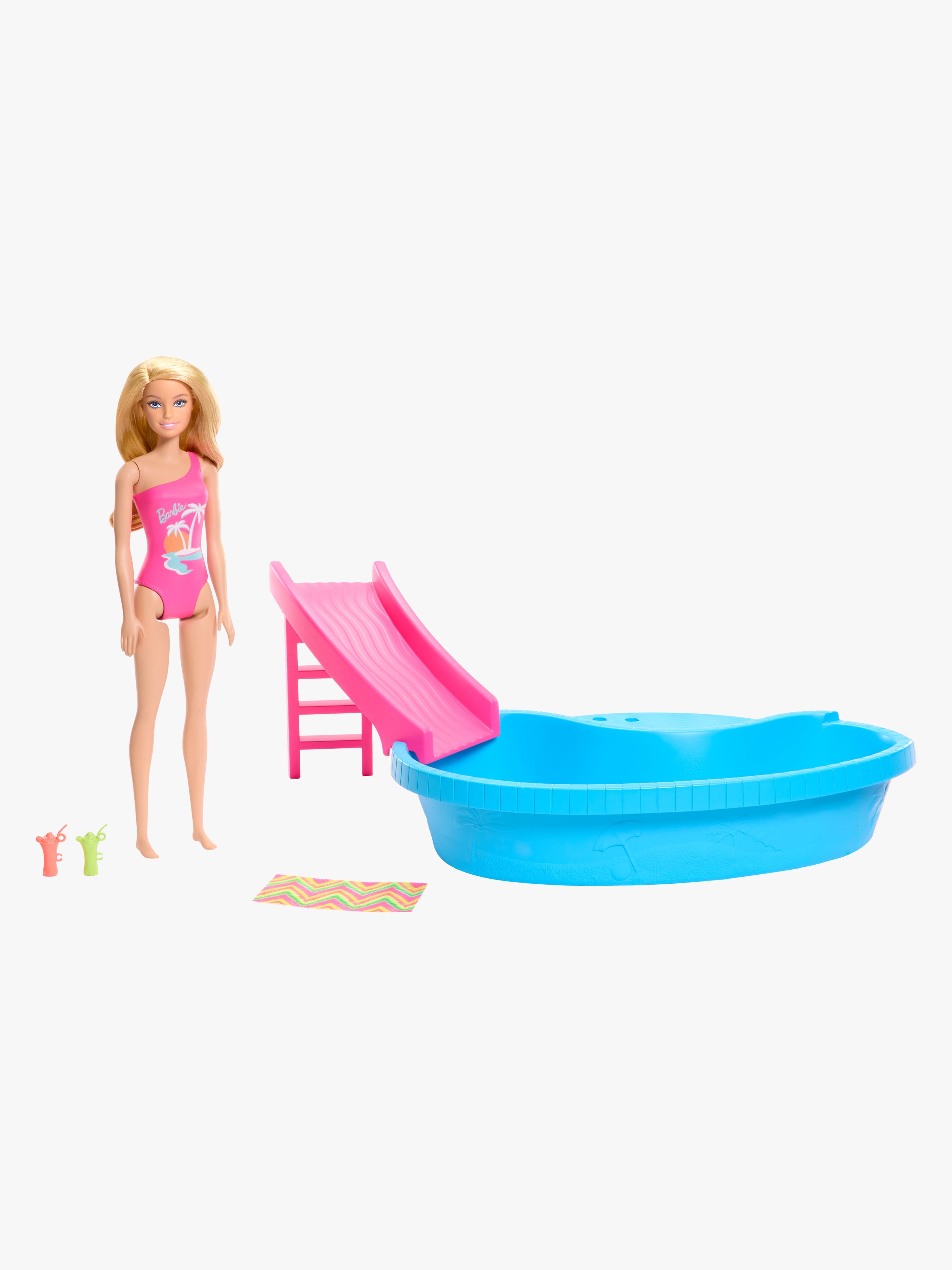 Barbie Lekset Docka & Pool