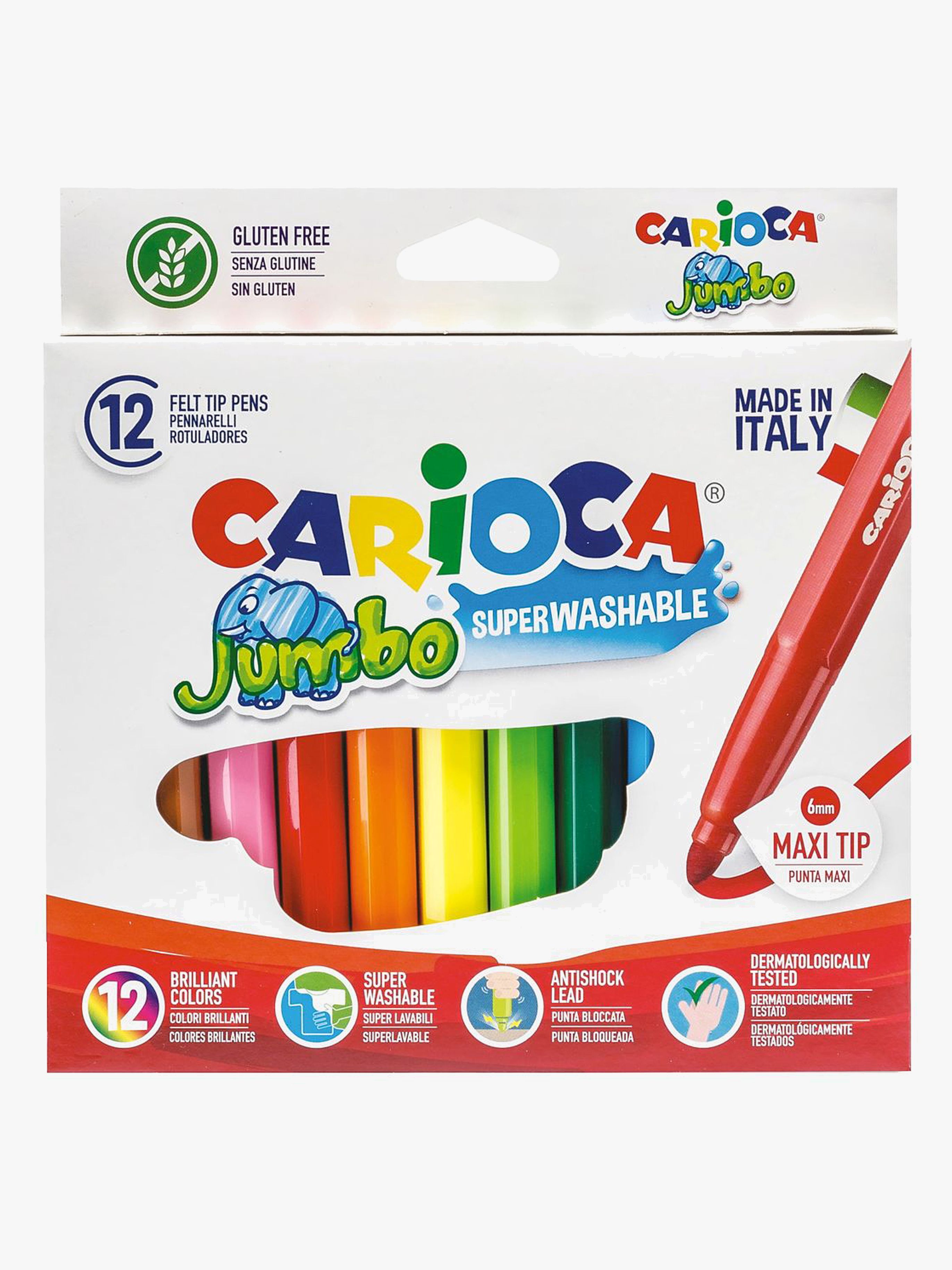 Carioca Jumbofiberpenna Superwashable 12-Pack