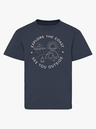 Didriksons Mynta T-shirt, Marinblå