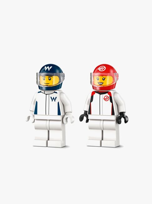 LEGO City 60464 F1 Williams Racing & Haas F1 racerbilar