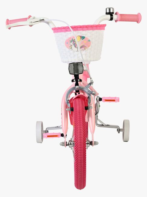 Volare Unicorn Cykel 14 Tum, Rosa
