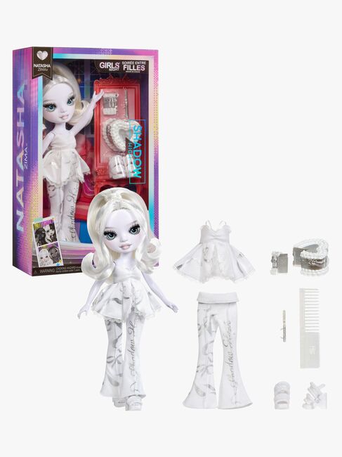 Rainbow High Modedocka Girls Night Natasha, Vitt hår