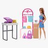 Barbie Lekset med Docka Make & Sell Boutique