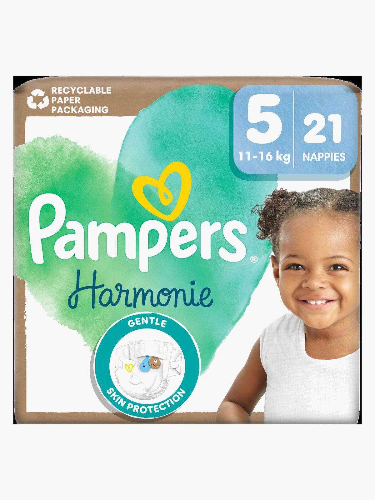 Pampers Harmonie Blöjor Stl 5 11-16kg 21-Pack