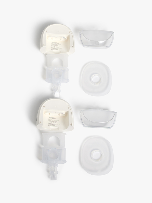 Beemoo CARE Wearable Slim Elektrisk Bröstpump Dubbel, White