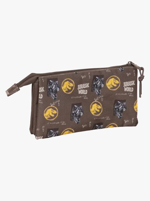 Jurassic World Trippelpennfodral, Brun