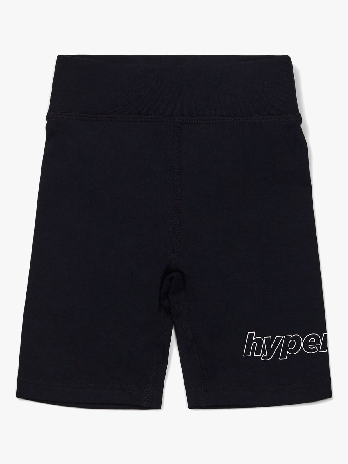 Hyperfied Jersey Logo Biker Shorts, Anthracite