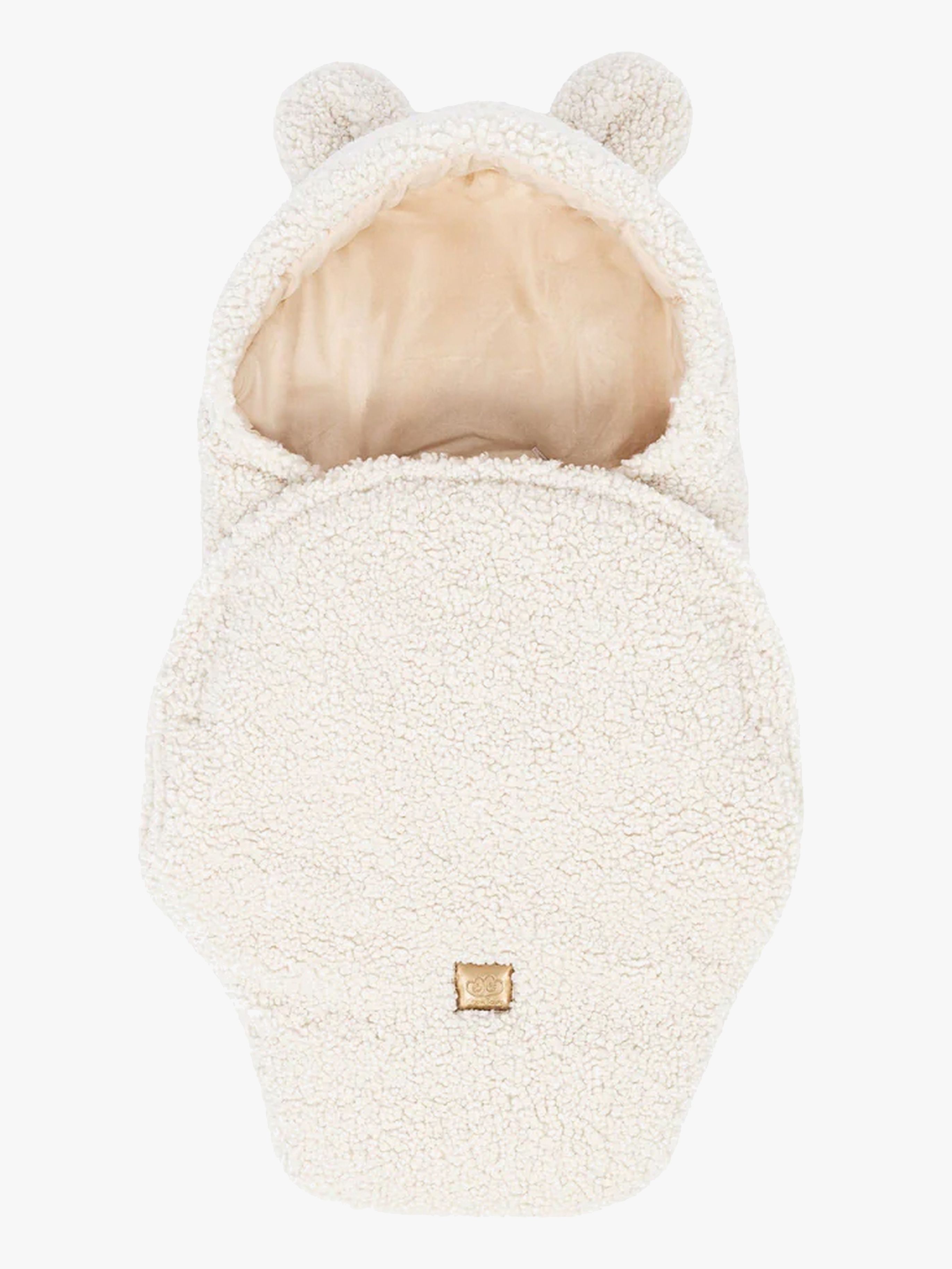 MeowBaby Bearly Swaddler med Björnöron Cream