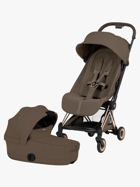 Cybex COYA Style Duovagn, Rosegold/Coconut Brown 915616.jpg