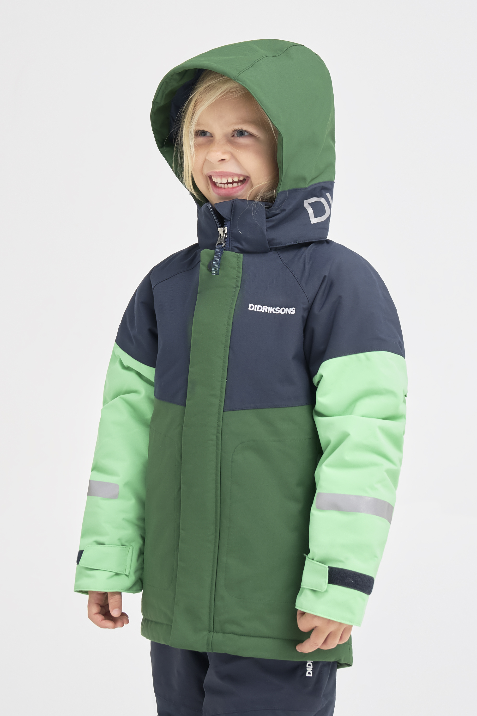 Didriksons Lun Vinterjacka, Pine Green, 110 - Bäst i test