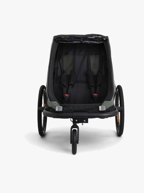 Hamax Traveller Cykelvagn, Khaki Green/Black