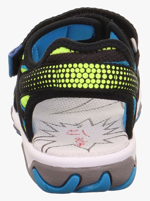 Superfit Mike 3.0 Sandaler, Svart/Gul