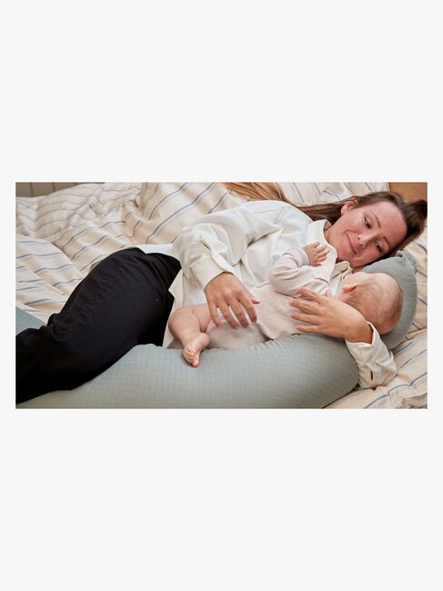 FILIBABBA Gravid- och Amningskudde Juno, Stone Grey