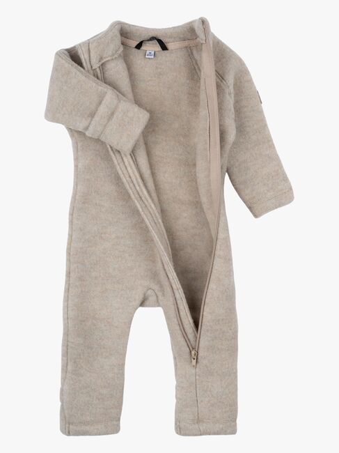 Mikk-Line Ulloverall Merino, Melange Offwhite