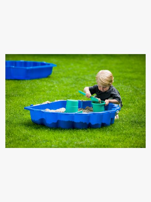 Swing King Snäcka Sandlåda, Pastel blue