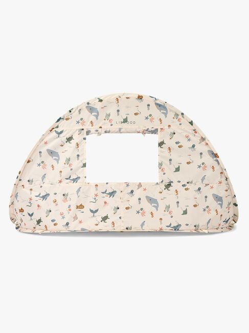 LIEWOOD Everett Pop Up UV-Tält med Pool, Sea creature/Sandy