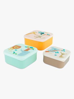 Miniland Snackbox 3-pack, Jungle