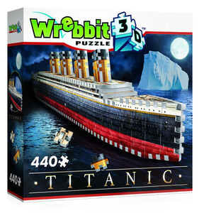 Wrebbit Titanic 3D-Pussel, 440 bitar