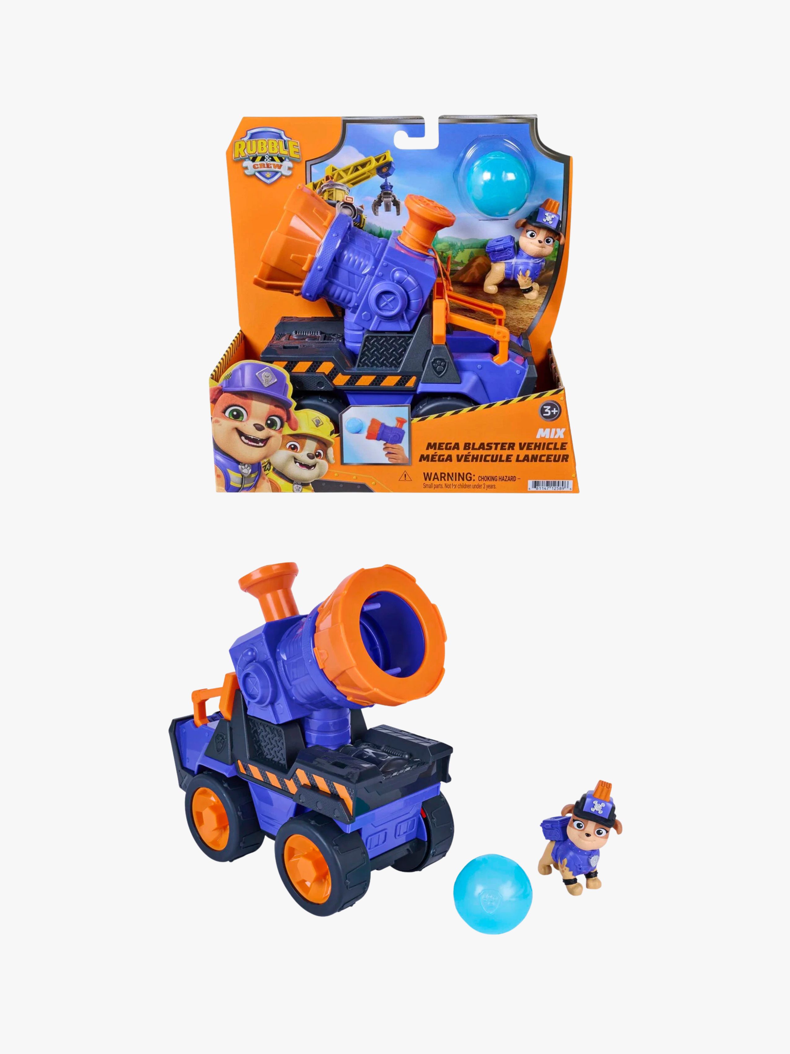 Rubble &  Crew Lekset Mega Blaster Fordon