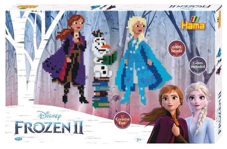 Hama Midi Pärlor Stor Presentlåda Disney Frozen II 6000 st